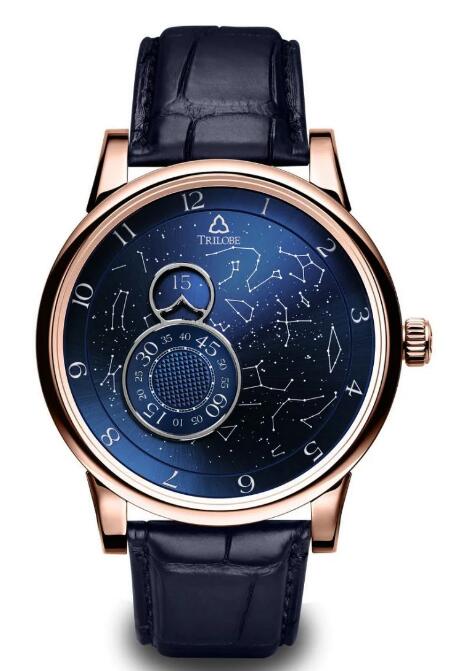 Trilobe Nuit Fantastique Secret Rose Gold NF03SB Replica Watch